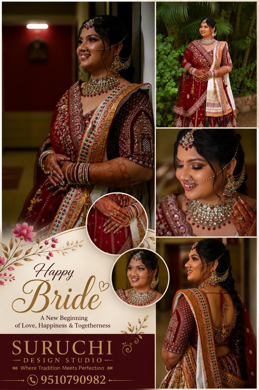 Suruchi happy bride collage